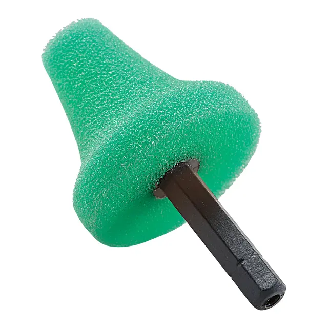 Polersvamp Ø 035 m/6mm skaft PK-G 35 HEX VE5 