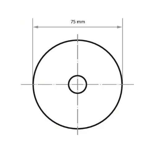 Borrelåsrondell PSH 075 A240 Universal 