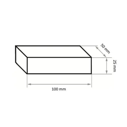 Bryne 50 x 25 x100 SIC 60  RU-3 