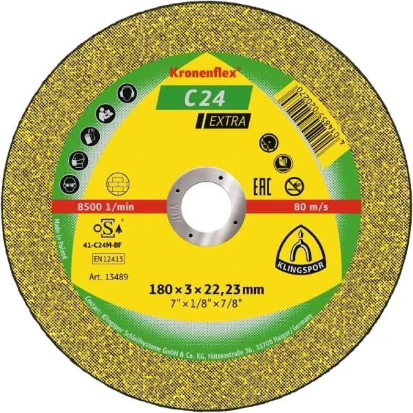 Kappeskive 150x2.5x22 C24 Extra Stein/betong 