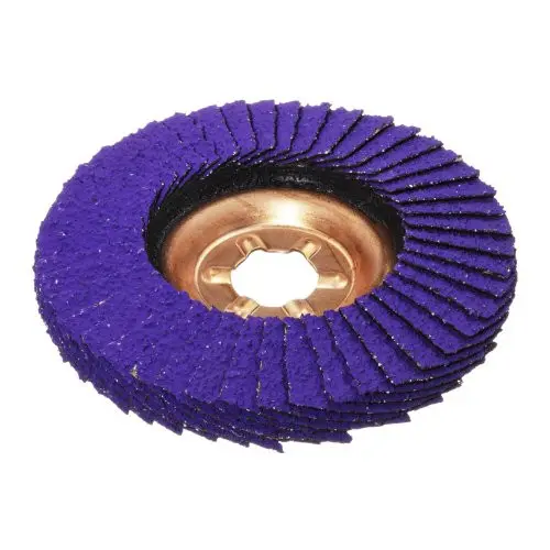 Lamellslipeskive Ø 125 x 22mm K 036 PURPLE GRAIN keramisk 