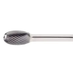 H&#229;rdmetallfil HFE Oval form