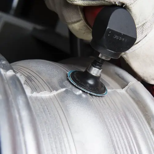 Quick-Lock holder S 75 M, 6mm spindel Gummi for stålring 