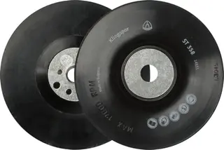 Underlagstallerken &#216; 125mm Fiberdisk M14 ST 358