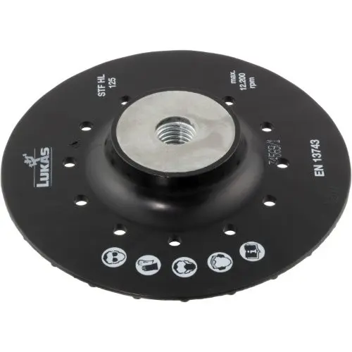 Underlagstallerken Ø 115mm M14  STF Fiberdisk/ Sikafiber  Lukas 