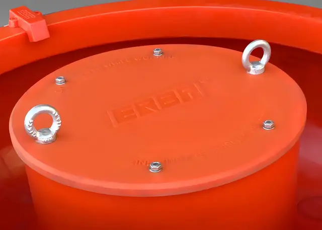 Vibrasjonstromle rund EVP 0550 ERBA 550L uten utmating 