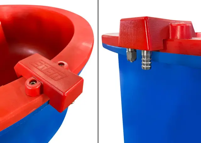 Vibrasjonstromle rund EVP 0550 ERBA 550L uten utmating 